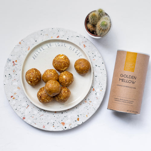 Golden Mellow Energy Balls